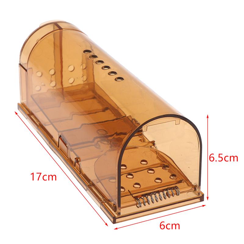 1PC Plastic Mousetrap Bedroom Kitchen Warehouse Mousetrap With Handle Easily Catch Rats High Sensitive Pedal Trap