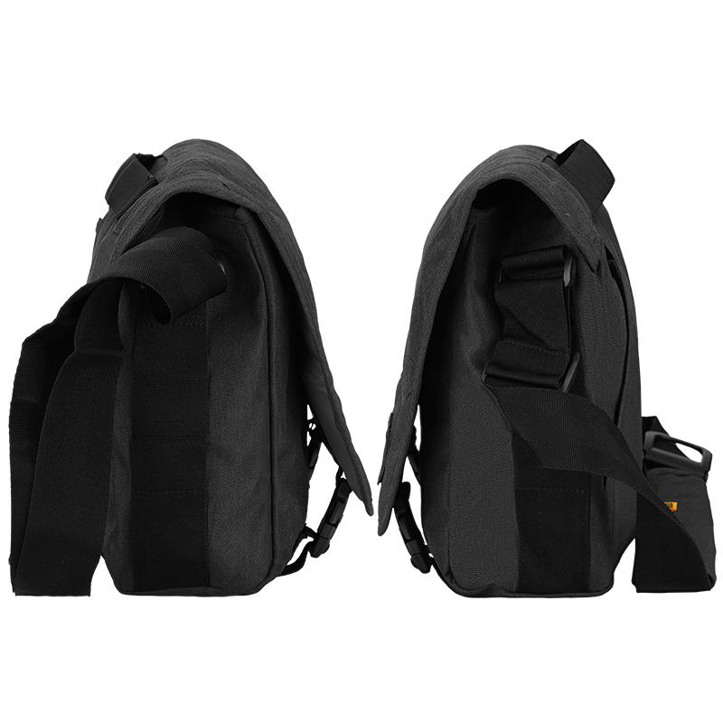 CAT Schulter-Crossbody-Tasche, Laptoptasche, 15/16 Zoll Aktentasche für Herren, Schwarz, 83607