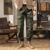 Overalls Men's Tied Feet Loose Men's Pants Trendy Brand New Sports and Leisure Trousers Men's Trousers