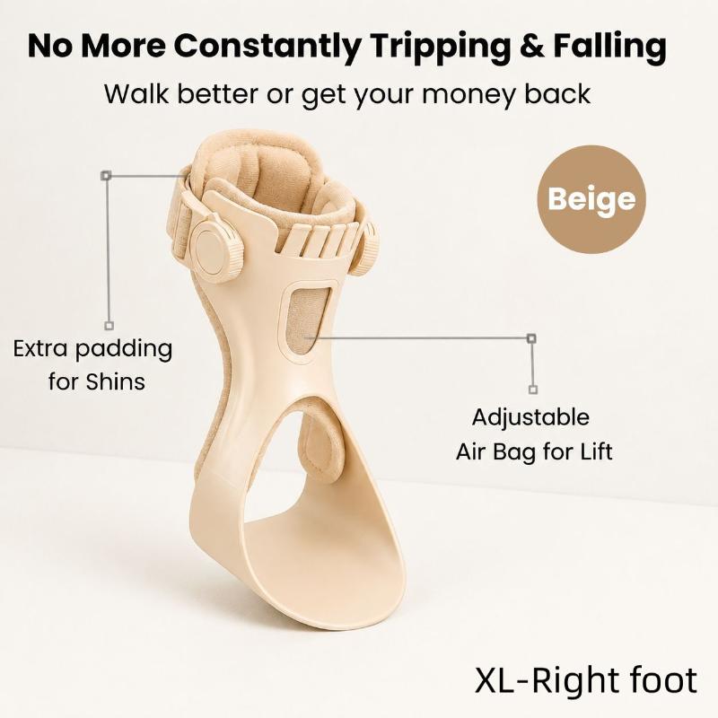 Knob Adjustment Plantar Fasciitis Splint Brace Buckle Compression Dorsal Drop Foot Orthopedic Brace Skin-Friendly Airbag