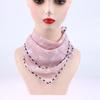 1Pcs Adjustable Protection Face Chiffon Print Mask Women Sun Protection Floral Scarf Ice Silk Neck Protector Bandana