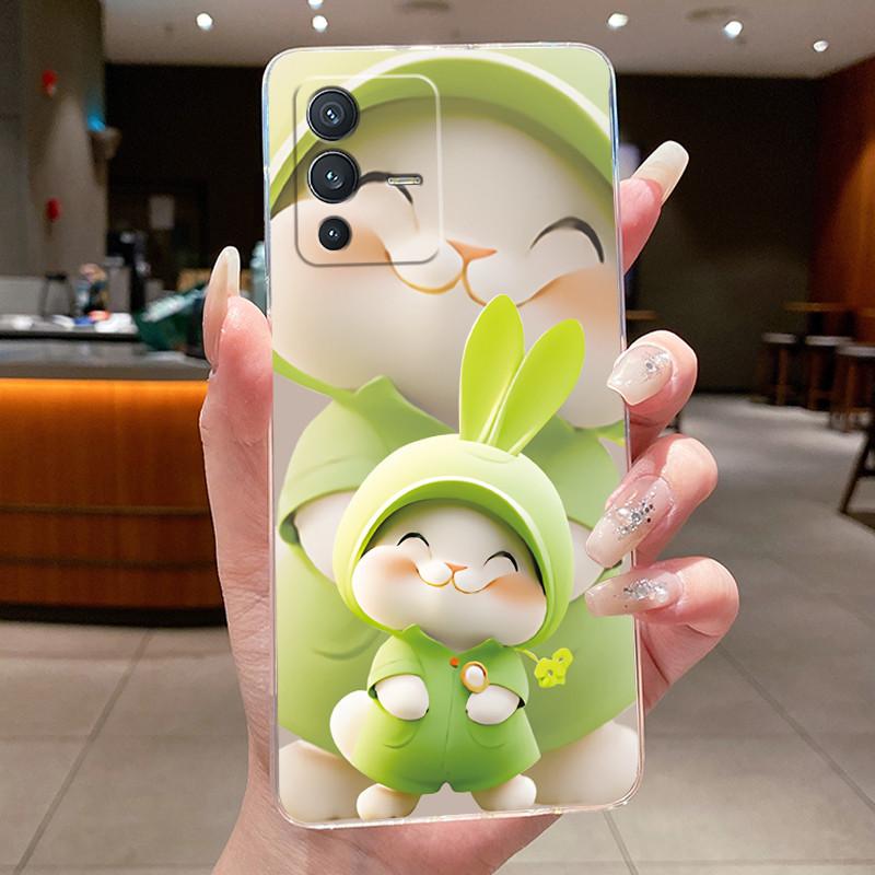 Casing For Vivo V23 Pro (V2132) Aesthetic Luxury Cute Cool Boys Girls Soft silicone Phone Case Back Cover Transparent TPU Shell