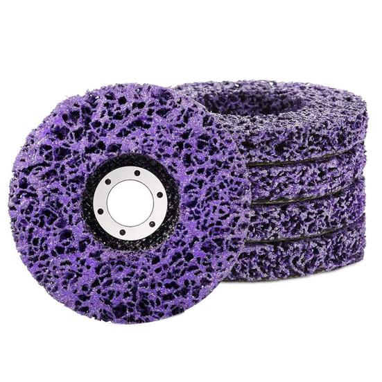 

5Pcs Strip Discs for Angle Grinder Remove Rust Paint Clean Welds Grinding Wheel