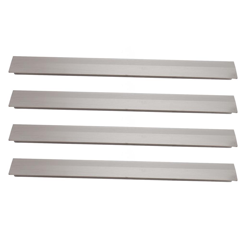 4Pcs Stove Gap Cover Stainless Steel Heat Resistant Easy Clean Versatile Oven Gap Filler Guard