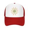 Firework Mesh Trucker Hats For Men Women Adjustable Casual Fashion Baseball Caps For Outdoor Activities