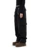 Depeugameoncheu Layered Cargo Pants [Black]