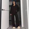 Europa transfrontalieră, America, Amazon toamnă nouă îmbrăcăminte damă modă fermoar jachetă tricotată pantaloni confortabili de casă