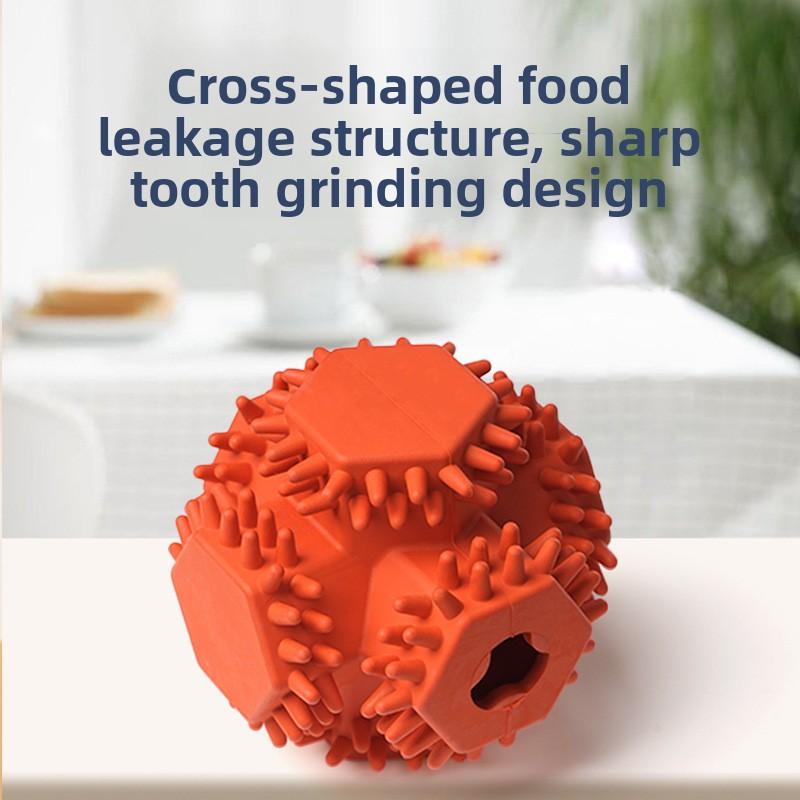 Outdoor Educational Teething Dog Toy with A Cross Structure for Chewing and Self-entertaining Pet Toys