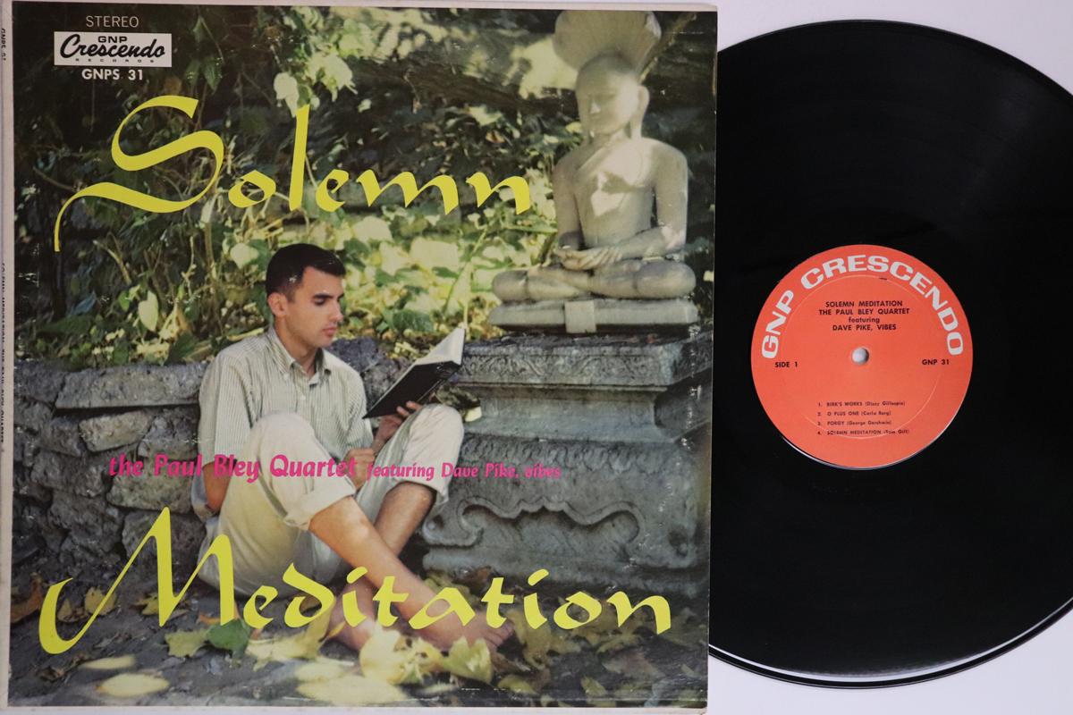 

LP Record PAUL BLEY Solemn Meditation GNP31GNPS31 GNP CRESCENDO US Jazz Used