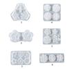 Various Flowers Shape Patch Ornaments Silicone Mold Epoxy Resin Casting Jewelry Tool Making Diy Craft Home Decorations