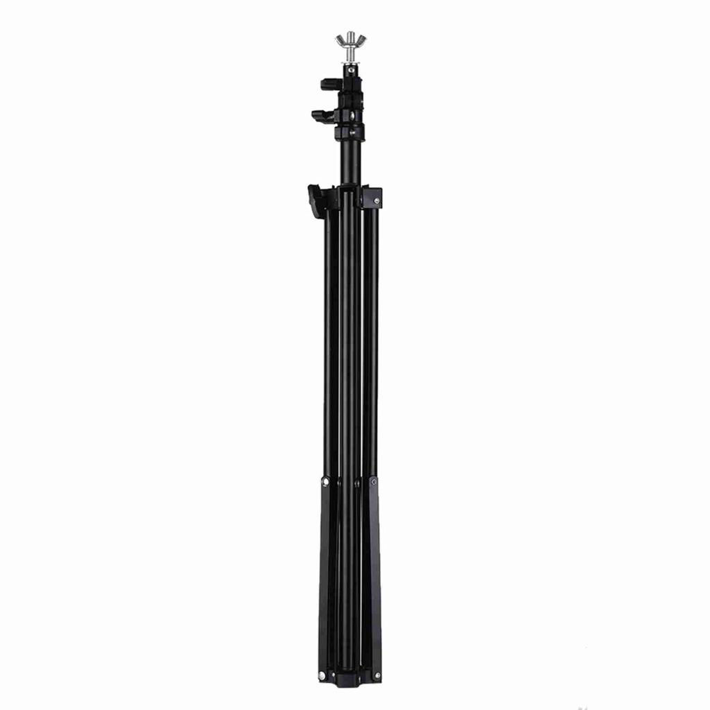 200 * 200cm 78 * 78inches Aluminium Alloy Adjustable Photography Studio Background Backdrop Stand Support System Kit