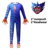Jumpsuit Playtime Poppy Roleplay Outfit Kids Cosplay Costumes Halloween Party