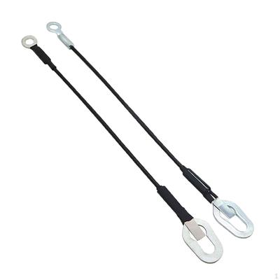 1 Set of Stainless Steel Tailgate Cables, Straps for Direct Vehicle Accessories, Accessories Ram