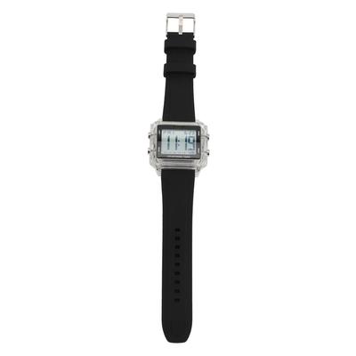 Klasické Unisex Elektronické LED Hodinky Jednoduchý Chronograf Datum 50m Vodotěsné Obdélníkové Sportovní Digitální Hodinky na Cestování