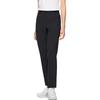 Anta Champion All-Weather Series Solid Color Mid-Waist Comfortable Woven Breathable Straight Leg Casual Pants Women bottoms Basic-Black 162430506-3