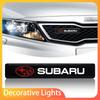 New Car Front Hood Grille Emblem LED Light Grill Decorative Lights for Subaru Forester SG5 SH SJ Impreza XV Legacy Outback WRX Siu2