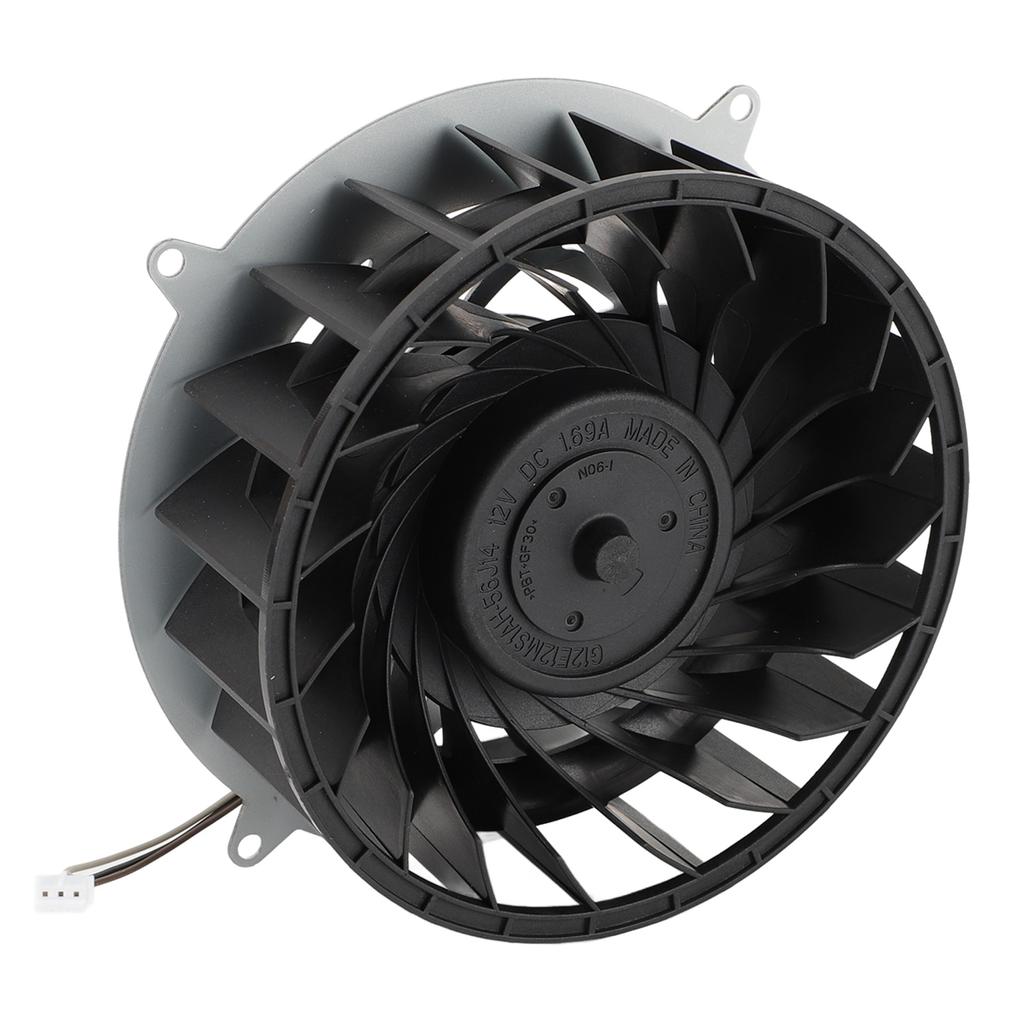 Internal Cooling Fan for 5 Slim Console 3 Pin Connector 19 Blades 11541GS 12M WB 01 Replacement Cooler Fan DC12V 1.69A