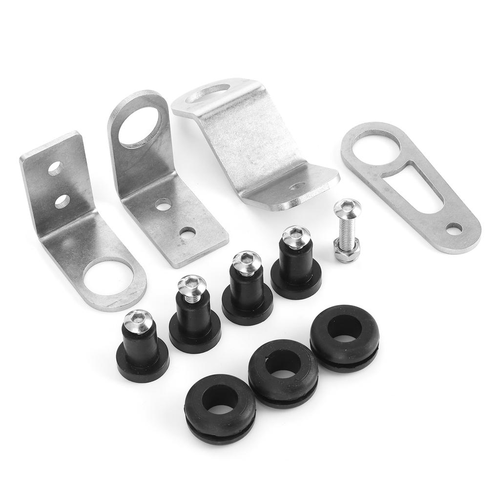 Radiator Bolt On Bracket Kit Fit for Honda Civic EG DC2 EK 1992 2000 K Swapped Chassis