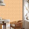 Geometric Pattern Wallpaper Cream and Gold for Living Room and Bedroom 50x1000