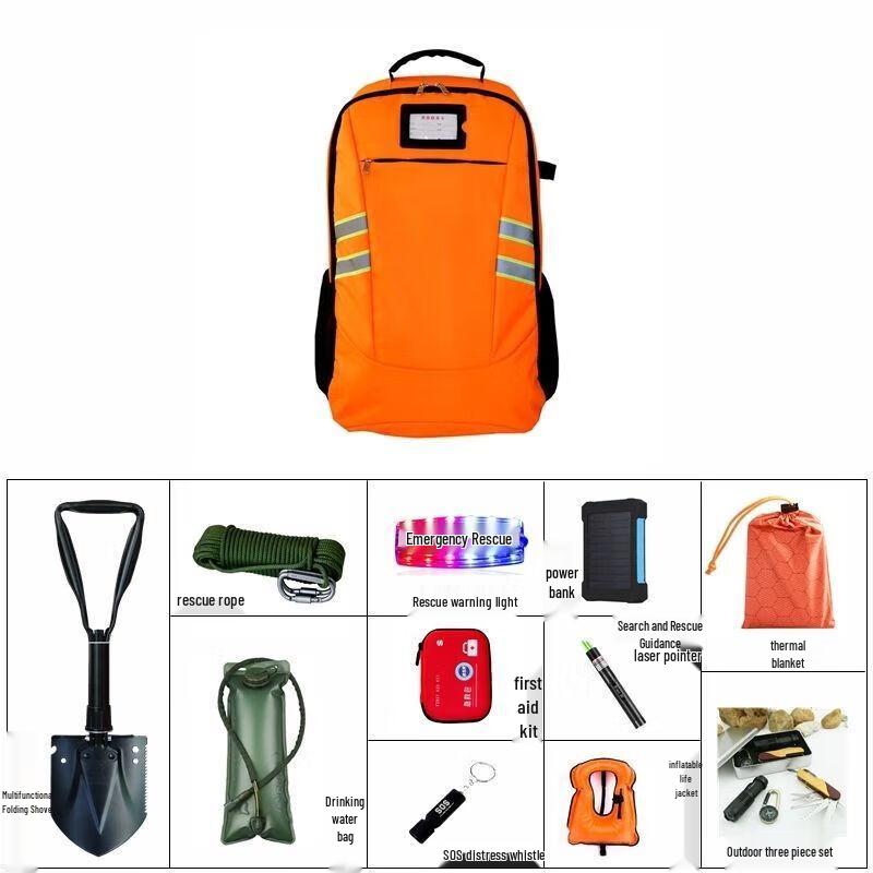 ZHANDOUHU Emergency Rescue Backpack Set