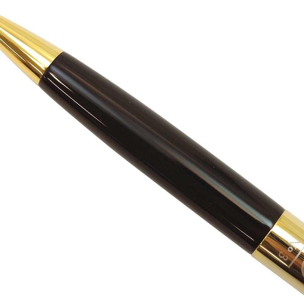Romeo Itoya ROMEO No.3 Black Slim Ballpoint Pen GT R213