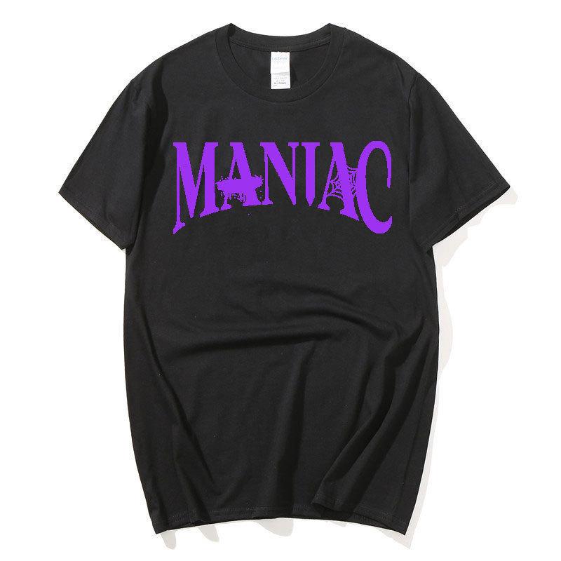 Straykids Maniac Harajuku Printed Fashion Men S And Women S T-Shirts Top Short Sleeves S