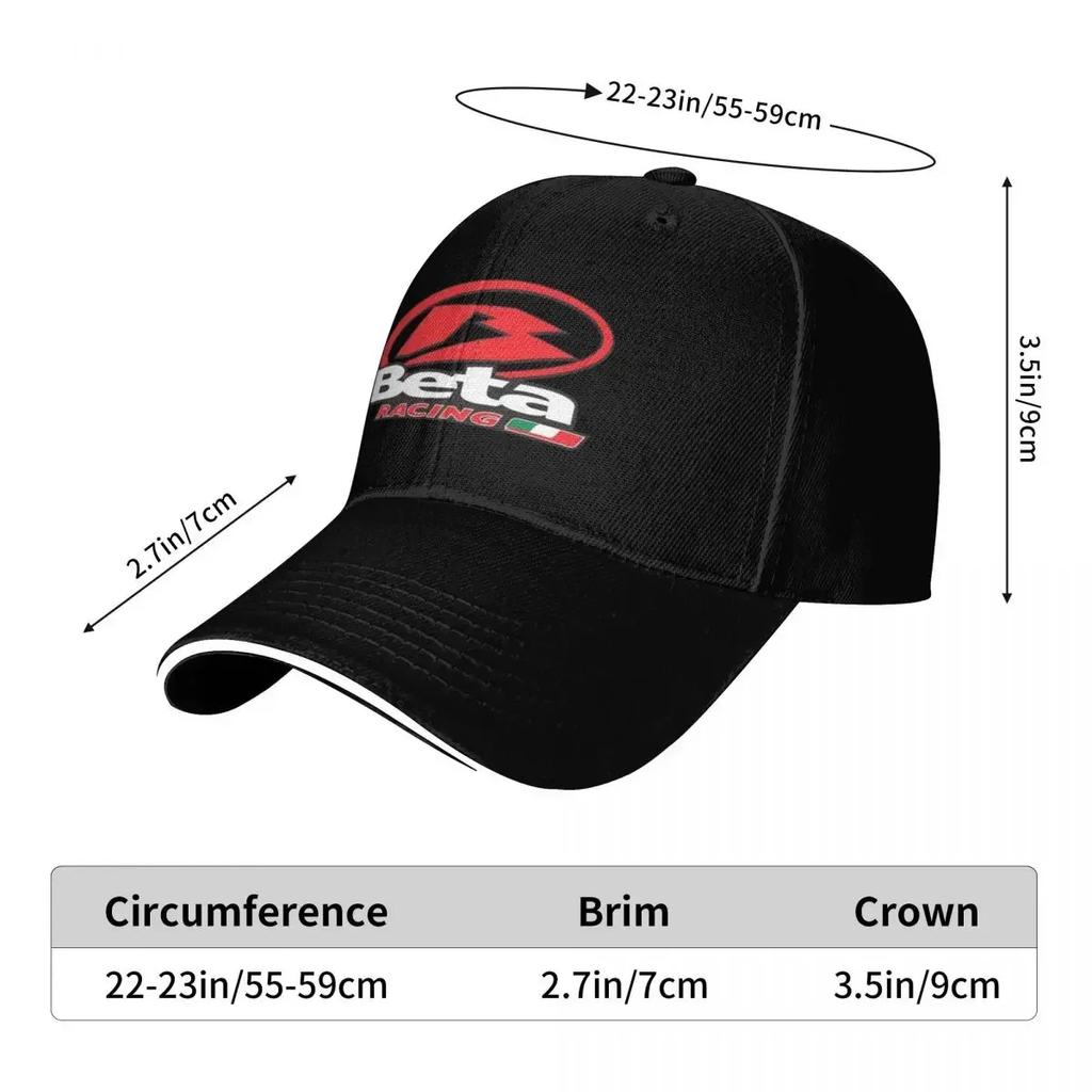 BETAS RACING Sport Baseball Caps Women Men Motorcycle Personalized Male Beach Coquette Hat Trucker Cap