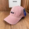 Daily cap washed old English embroidery baseball cap street travel retro style men and women tide
