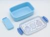 OSK Chiikawa Bento Box Made in Blue (with dividers), 500ml, Japan, Antibacterial, PL-1R,