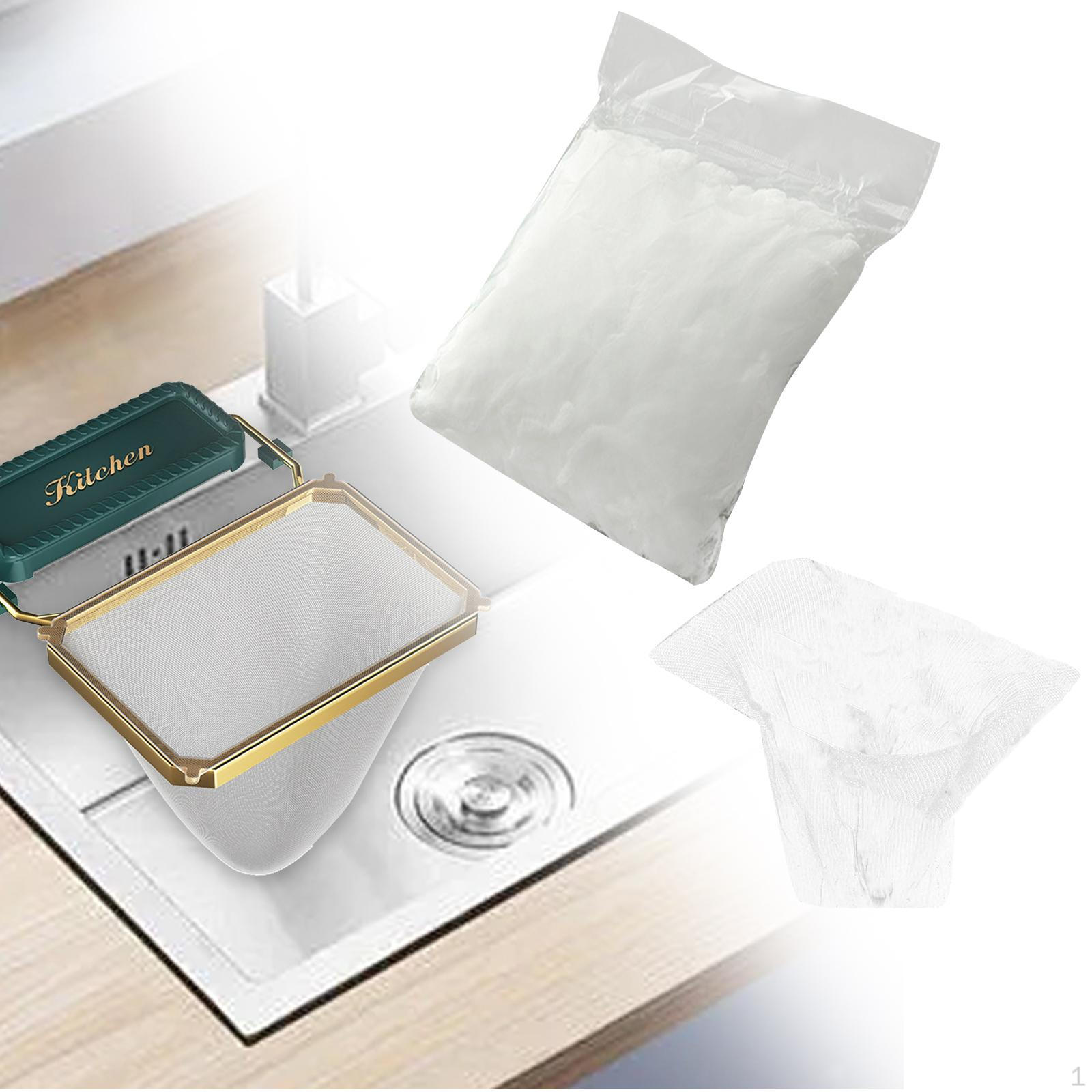 Угловая кухонная раковина, Сливной фильтр-сито, Раковина, Компактный держатель, Дуршлаг Mesh Bag