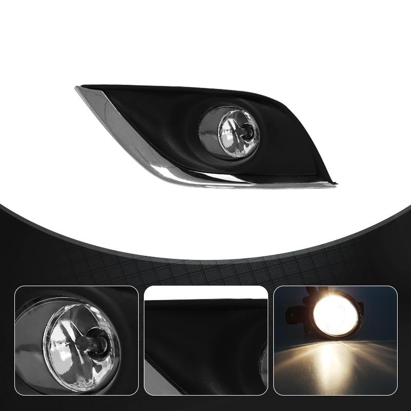 For Nissan Sunny Led Fog Light VERSA Sedan ALMERA N17 2014 2015 2016 2017 2018 Daytime Running Lamp DRL Daylight Waterproof 12V