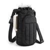 Down Insulated Water Bottle Carrier Portable Large Capacity Crossbody Bag for Outdoor Sports Travel Thermos Holder