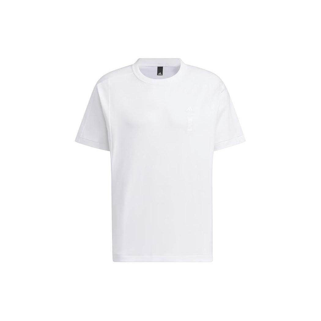 adidas Casual Pullover Sports T-Shirt Asia Sizing White Men s IX4273 XL