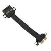 PCI Express X1 Adapter Cable Fast Data Transfer PCI Express 3.0 X1 to X1 Extension Cable for Sound Network Data Cards
