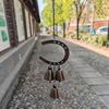 Horseshoe-shape Metal Wind Chime Alloy Anti-Rust Fade-Proof Doorbell Decoration Horseshoe Windchime Ornaments For Wall Home