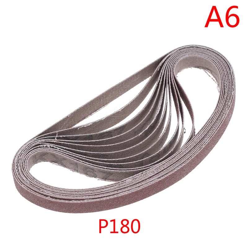 10Pcs Sanding Belt Belts For Sander Power Tool 40,60,80,100,120,180,320 Grit