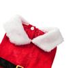 Christmas Pet Dresses Holiday Party Gifts Costume Santa Kitten Red Princess Skirt For Small Dogs Cats Sphynx Chihuahua Outfits