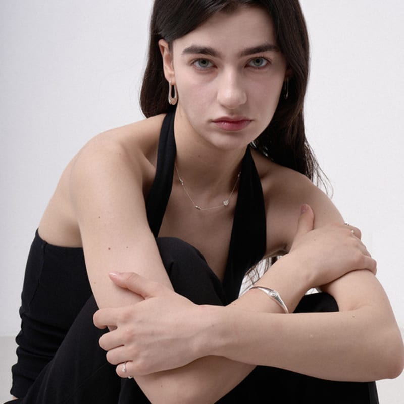 TIERNO N.025/SHELL CHAIN NECKLACE