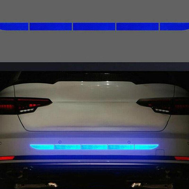 1PC Sicherheit Auto Körper Kofferraum Auto Reflektor Aufkleber Zubehör Auto