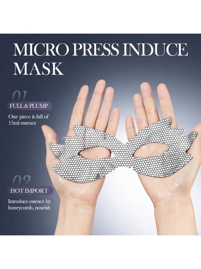 1/5/10pcs Caffeine Honeycomb Anti-Wrinkle Eye Mask, Eye Puffiness Gel Treatment Mask, Dark Circle Ey