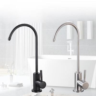 VEMUSE Black Stainless Steel Direct Drinking Water Purifier Faucet