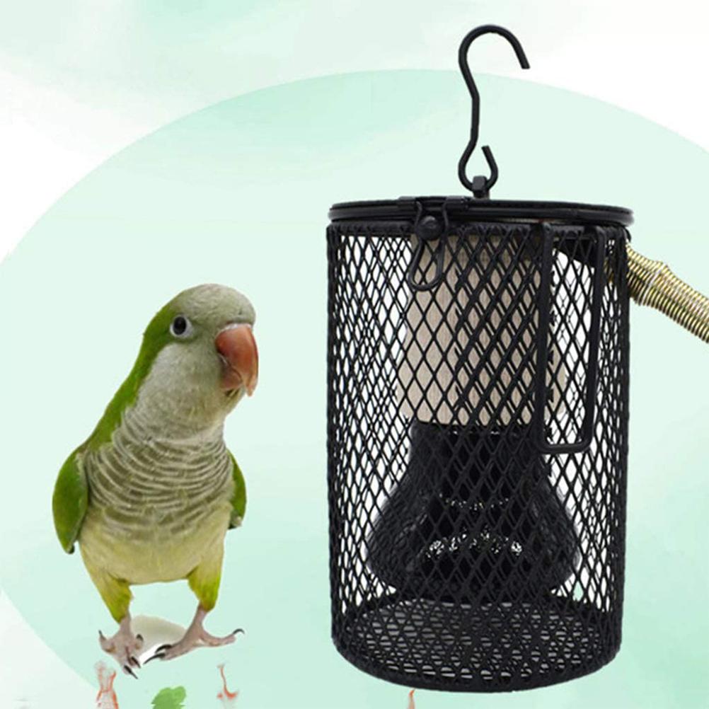 Heating Lamp 50W Infrared Ceramic Lampshade Heat Light Lamp for Turtles Parrots Lizards Bird Winter