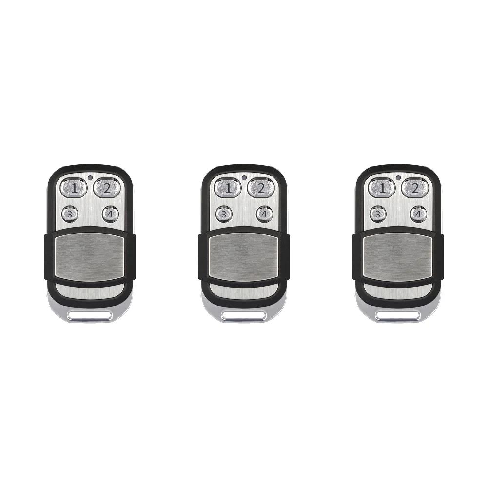 20/3PCS Smart Copy 433mhz Remote Control Duplicator 4 Button Electric Garage Door Gate Remote Cloning 433.92 MHz Transmitter