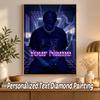 Travis Scott Custom Name Text 5D Diamond Painting Kit DIY Full Drill Diamond Art Decoration