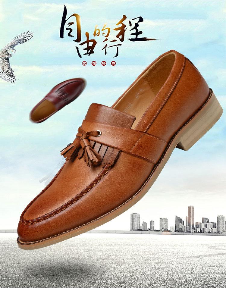 Spring Men's New Arrival: Stylish Korean Trendy Casual & Business Formal Leather Pointed Toe Shoes