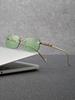 1pc Women'S Sunglasses Men'S Sunglasses Frameless Sunglasses for Men and Women Classic High-grade Fashion Sunglasses for Women.