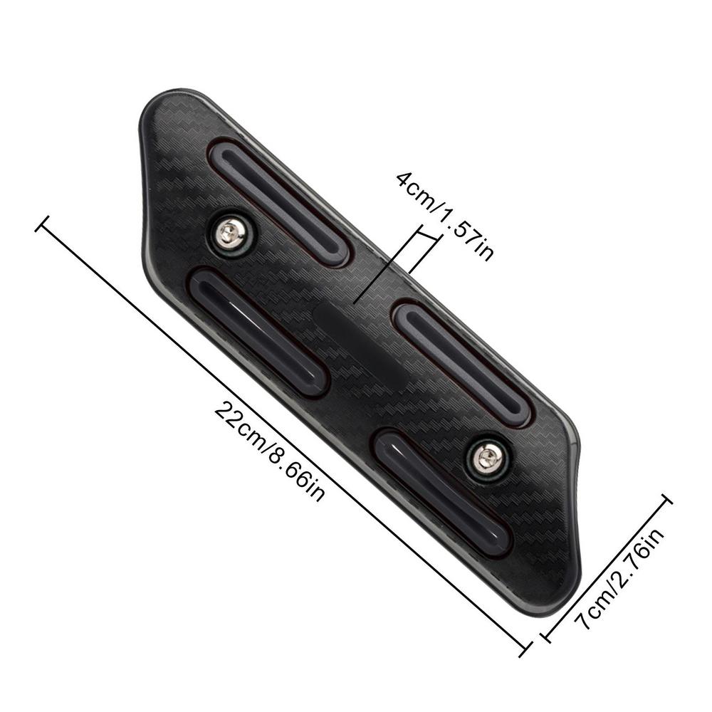 Uniwersalna Osłona Termiczna Rury Wydechowej Motocykla Ochraniacz Tłumika Akcesoria Motocyklowe Dla Większości Motocykli