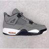 Black Cement Paris Lychee Pattern Basketball Shoes Joe Air Cushion Basketball Shoes