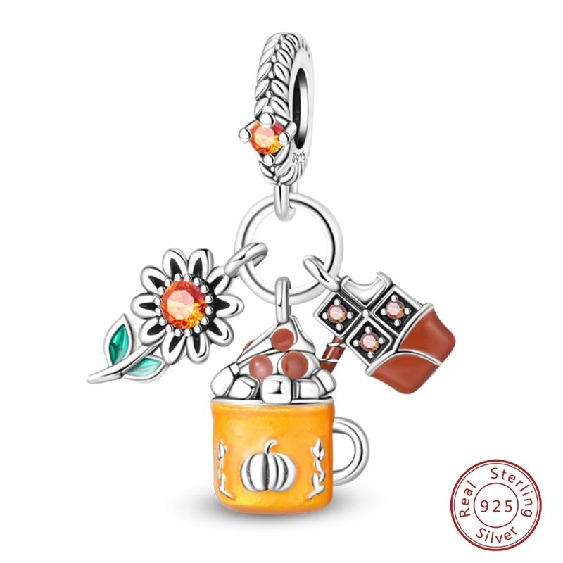 Trendy 925 Silver Wedding Doctor Animal Pirate Autumn Multi Style Charm Bead Fit Wedding Party DIY Exquisite Jewelry