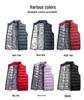 Men's Plus Size Stand Collar Sports Down Vest - Korean Style, Warm, Autumn/Winter.